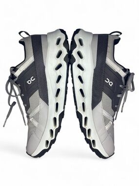 Women’s Size 7.5 ON Cloudhorizon MissionGrip Grey Mesh Rubber Sole Sneakers